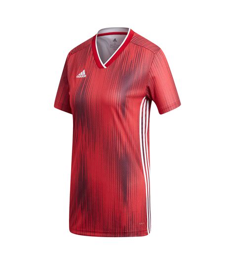 adidas Tiro 19 Trikot kurzarm Rot Weiss 